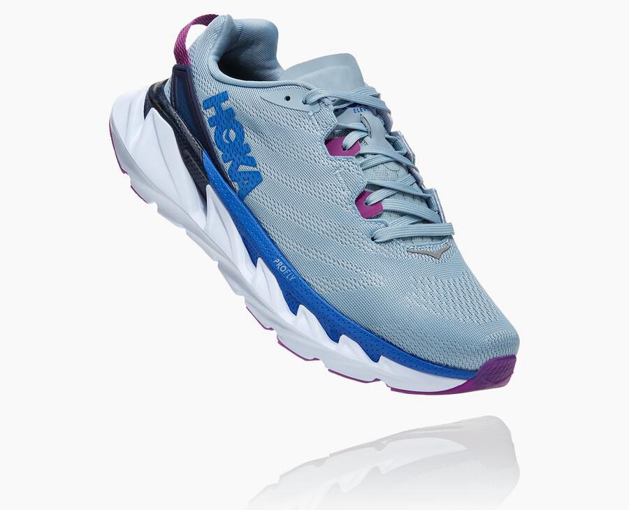 Hoka Womens Running Shoes NZ - Hoka Elevon 2 Blue (RNS927685)